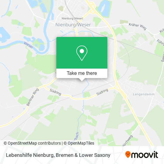Lebenshilfe Nienburg map