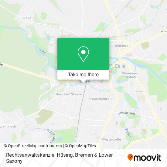 Rechtsanwaltskanzlei Hüsing map