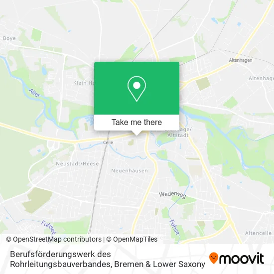 Карта Berufsförderungswerk des Rohrleitungsbauverbandes