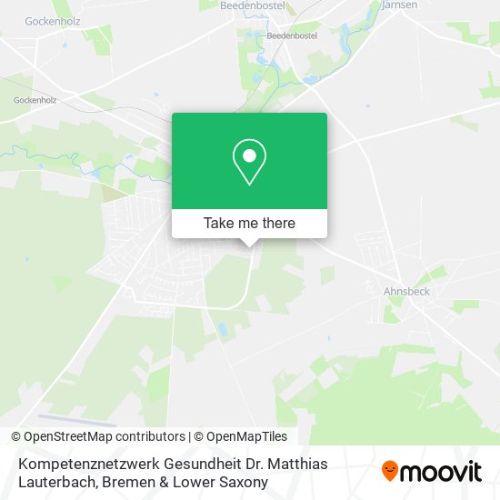 Kompetenznetzwerk Gesundheit Dr. Matthias Lauterbach map