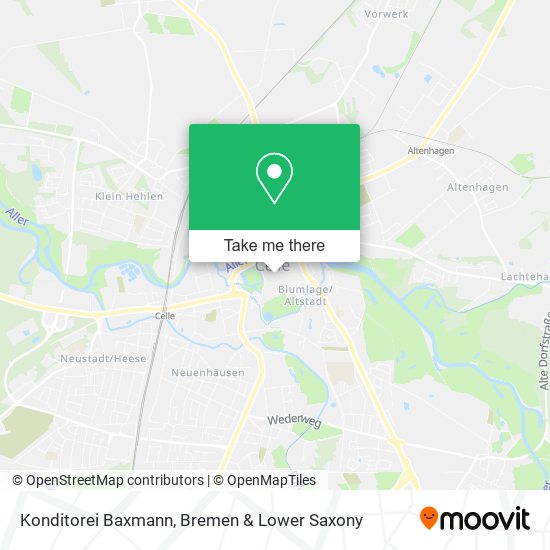 Konditorei Baxmann map