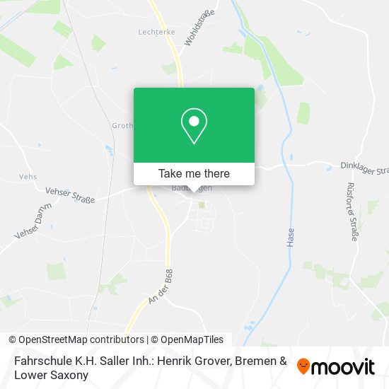 Fahrschule K.H. Saller Inh.: Henrik Grover map