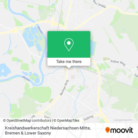Kreishandwerkerschaft Niedersachsen-Mitte map