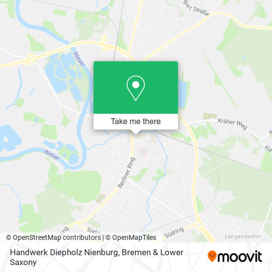 Handwerk Diepholz Nienburg map