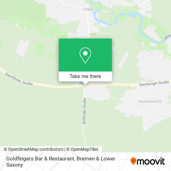 Goldfingers Bar & Restaurant map