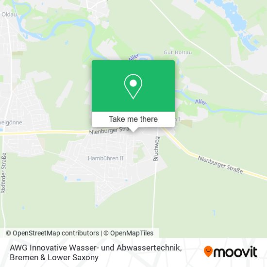 AWG Innovative Wasser- und Abwassertechnik map