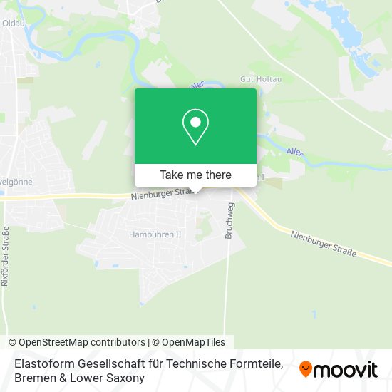 Elastoform Gesellschaft für Technische Formteile map