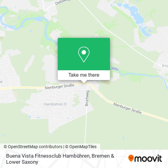 Buena Vista Fitnessclub Hambühren map