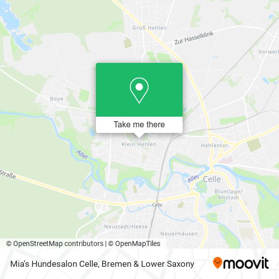 Mia's Hundesalon Celle map