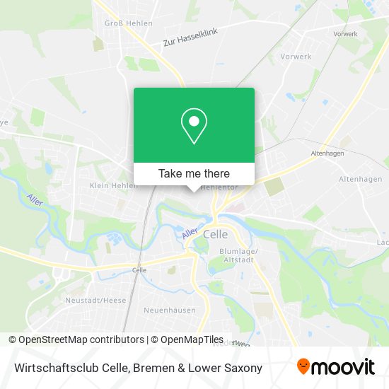 Wirtschaftsclub Celle map