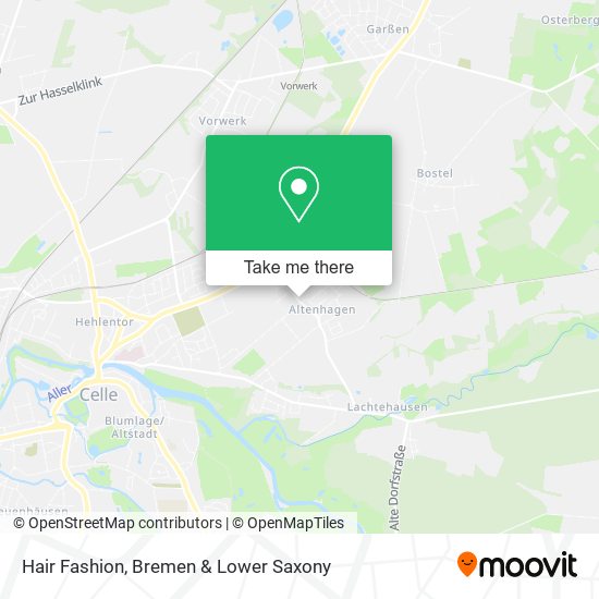 Hair Fashion map