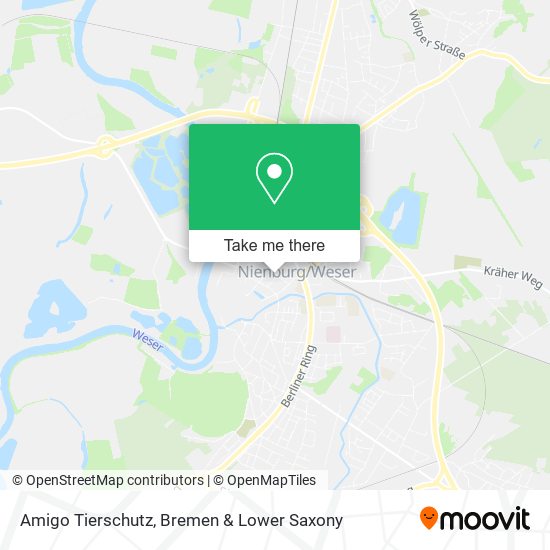 Amigo Tierschutz map