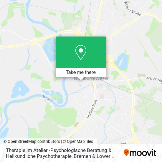 Therapie im Atelier -Psychologische Beratung & Heilkundliche Psychotherapie map