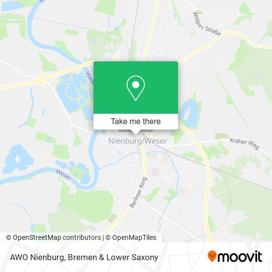AWO Nienburg map