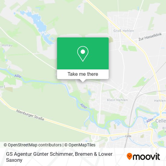 GS Agentur Günter Schimmer map