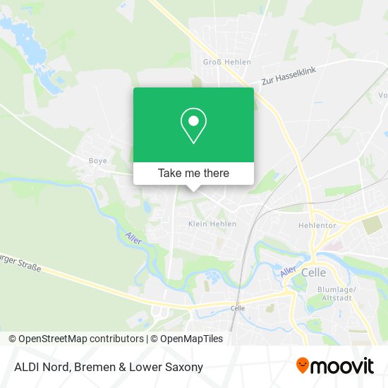 ALDI Nord map