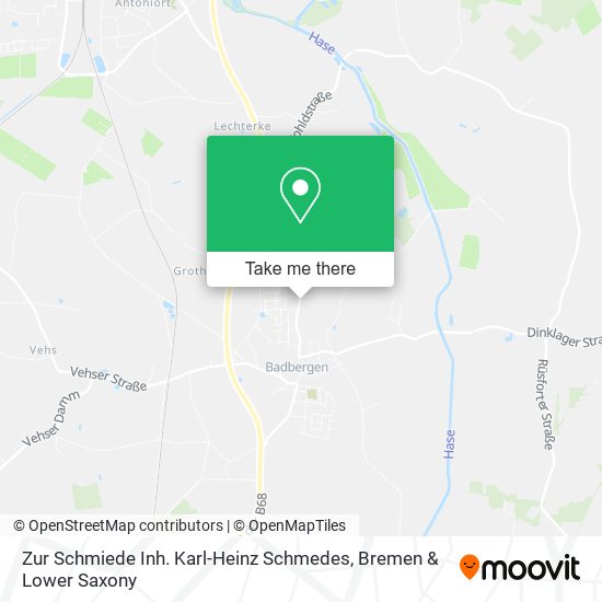 Zur Schmiede Inh. Karl-Heinz Schmedes map