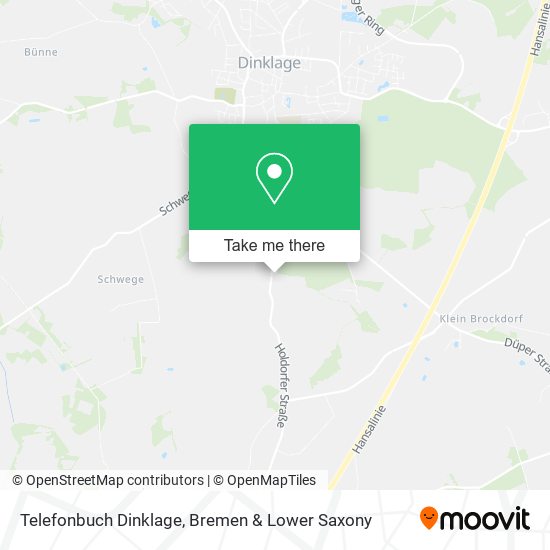 Telefonbuch Dinklage map