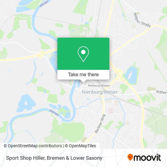 Sport Shop Hiller map