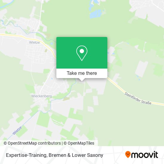 Expertise-Training map