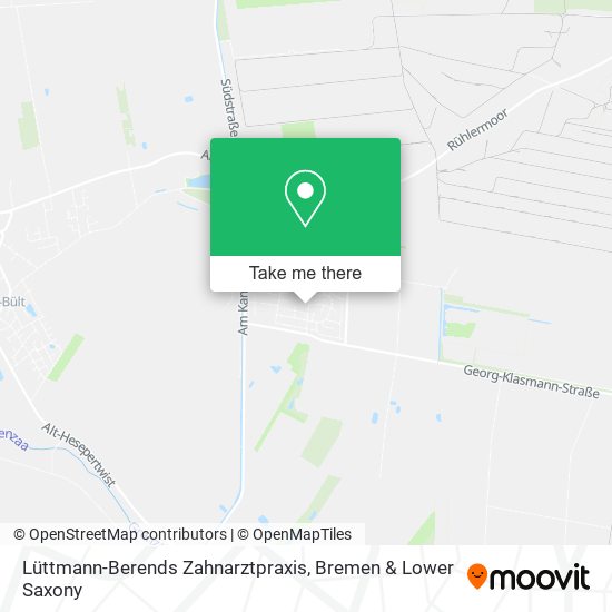 Lüttmann-Berends Zahnarztpraxis map