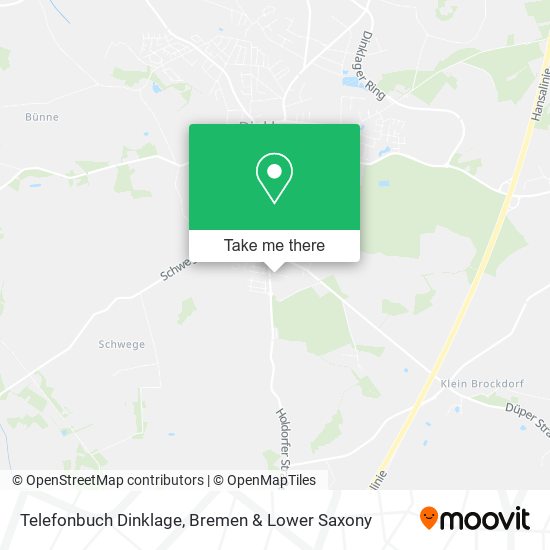Telefonbuch Dinklage map