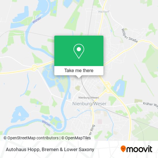 Autohaus Hopp map