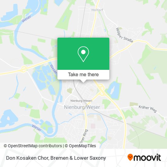 Don Kosaken Chor map