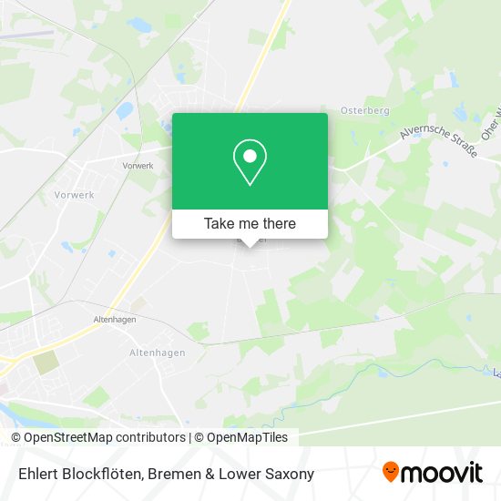 Ehlert Blockflöten map