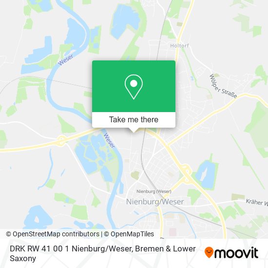DRK RW 41 00 1 Nienburg/Weser map