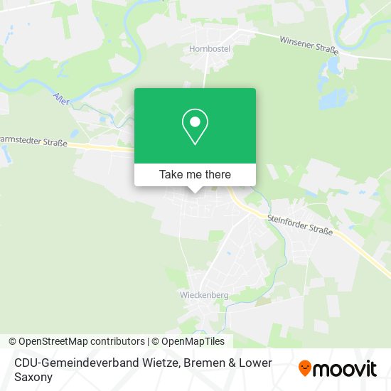 CDU-Gemeindeverband Wietze map