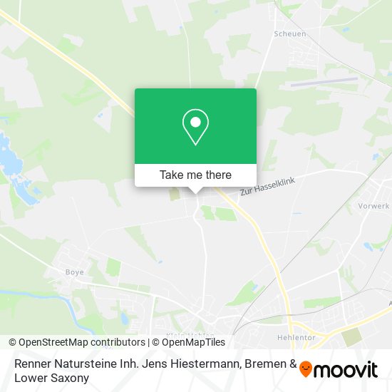 Renner Natursteine Inh. Jens Hiestermann map