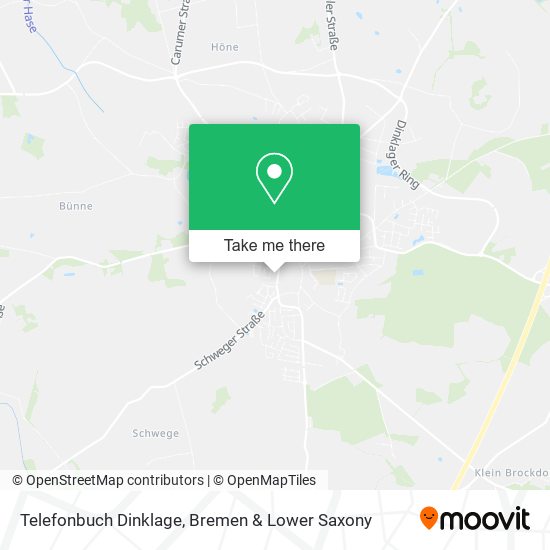 Telefonbuch Dinklage map