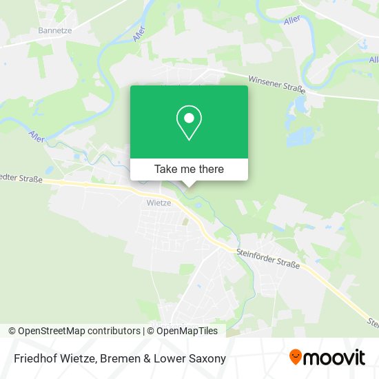 Friedhof Wietze map