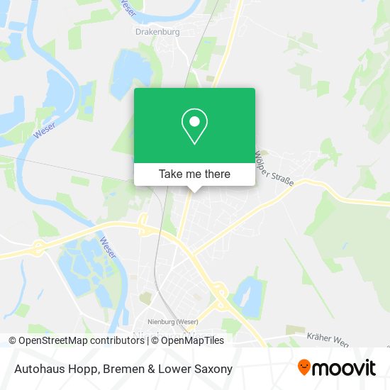 Autohaus Hopp map