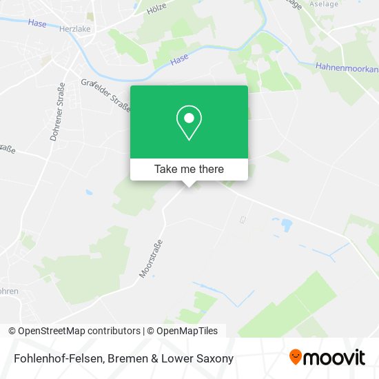 Fohlenhof-Felsen map