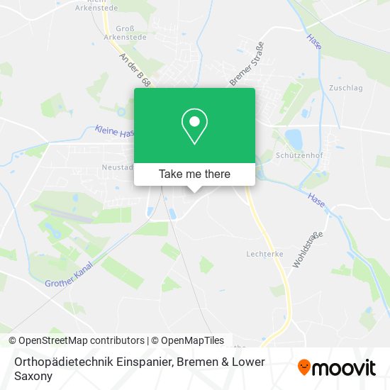 Orthopädietechnik Einspanier map