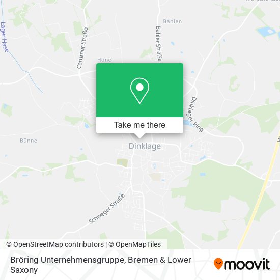 Bröring Unternehmensgruppe map