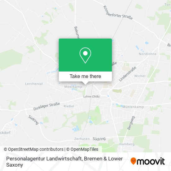 Personalagentur Landwirtschaft map