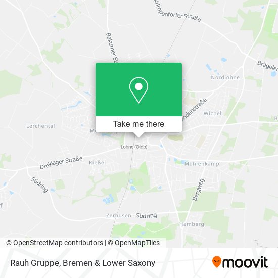 Rauh Gruppe map