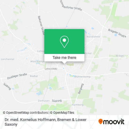 Dr. med. Kornelius Hoffmann map