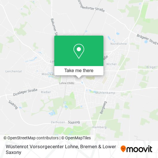 Wüstenrot Vorsorgecenter Lohne map