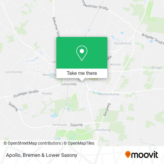 Apollo map