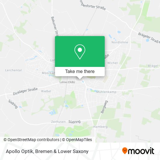 Apollo Optik map