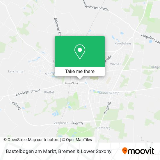 Bastelbogen am Markt map