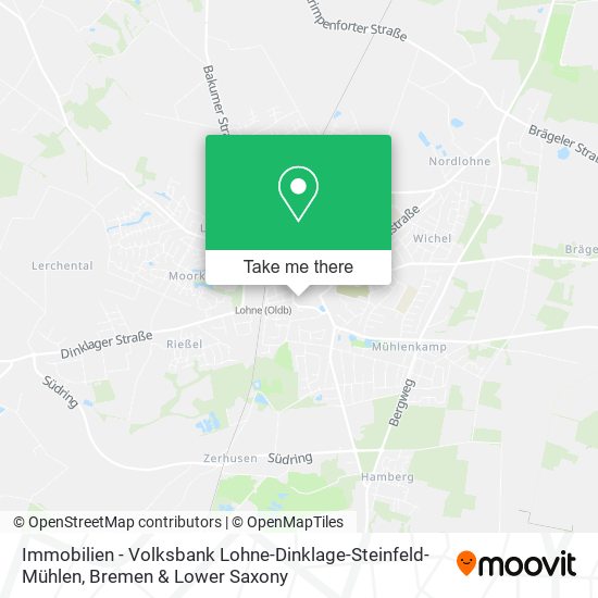 Immobilien - Volksbank Lohne-Dinklage-Steinfeld-Mühlen map