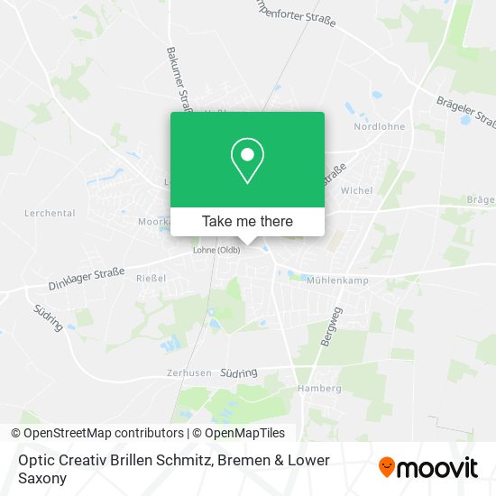 Optic Creativ Brillen Schmitz map