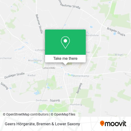 Geers Hörgeräte map