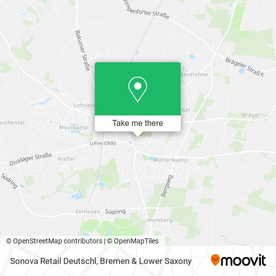 Sonova Retail Deutschl map