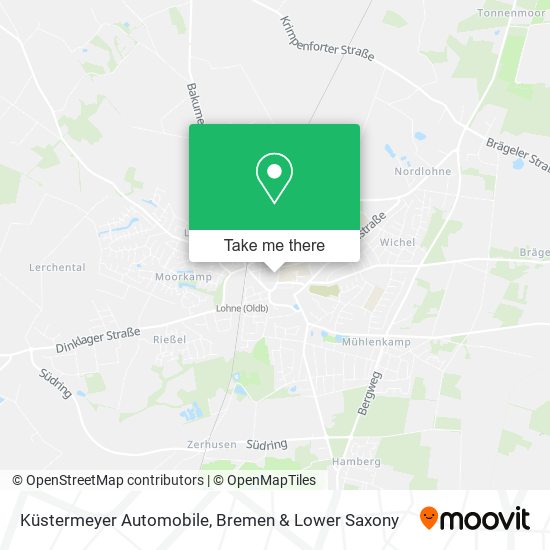 Küstermeyer Automobile map